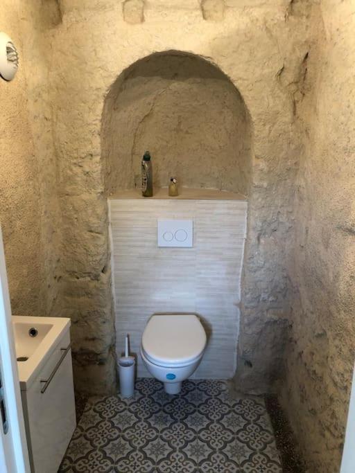 Nuit Insolite Dans Une Troglodyte ! Villa Nazelles-Negron Eksteriør billede